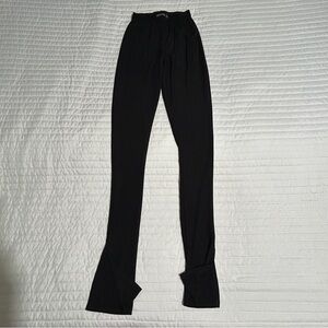 Pretty Little Thing Women's Elastic Waist Long Skinny Leg Pants Leggings Size 4